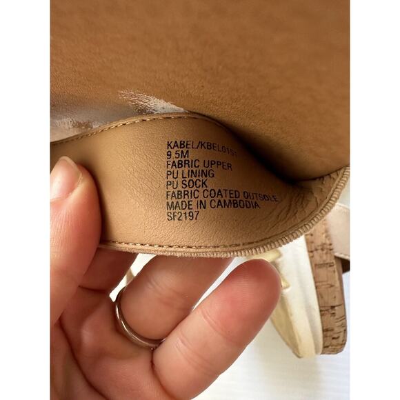 Steve Madden Women's Kabel Wedge Sandals, Size 9.5M - Picture 6 of 8